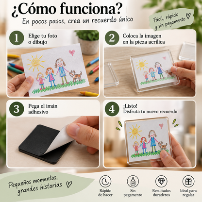 Kit imanes para refrigerador