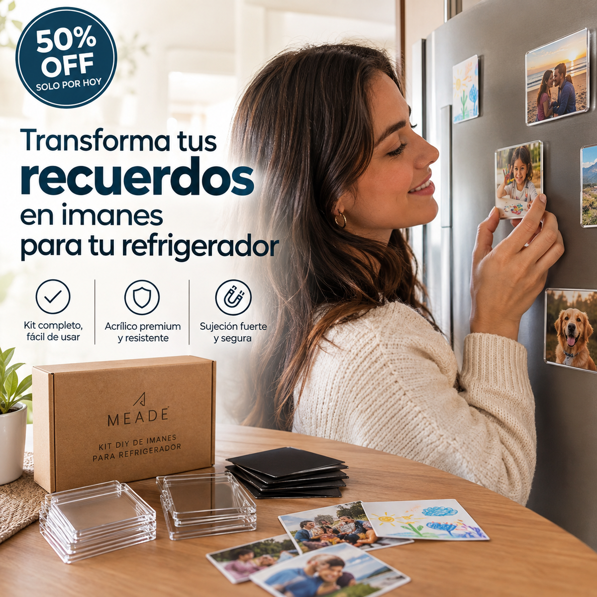 Kit imanes para refrigerador