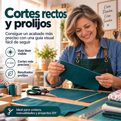 Tijeras Profesionales con Guía Laser
